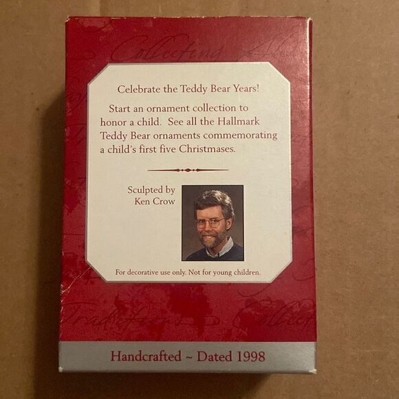 Hallmark 1998 Child’s Age Collection Child’s Fourth Christmas Ornament in Box - Picture 6 of 6